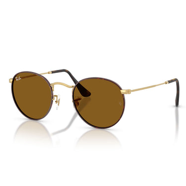 Ray-Ban Sunglasses RB3447 927533 Round Metal Havana Brown Unisex 1
