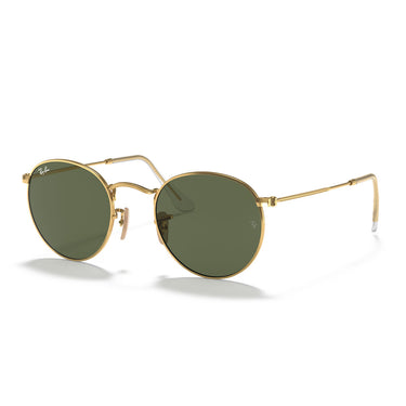 Ray-Ban Sonnenbrille RB3447N 001 Round Metal Gold/Grün G-15 Unisex 2