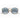 Ray-Ban Occhiali da Sole RB3447N 001/3F Round Metal Oro/Azzurro Unisex 6