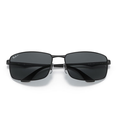 Ray-Ban Okulary Przeciwsłoneczne RB3498 006/81 Czarny/Szary Unisex Polaryzacyjne 6