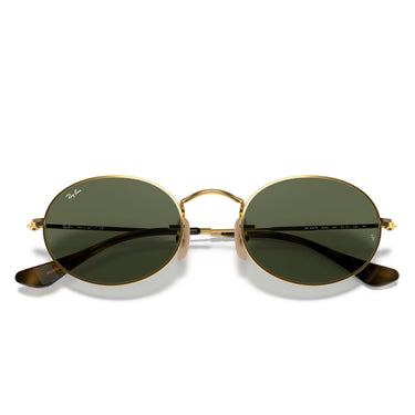 Ray-Ban Gafas de Sol RB3547N 001 Oval Oro/Verde G-15 Unisex 5