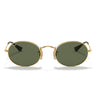 Ray-Ban Sonnenbrille RB3547N 001 Oval Gold/Grün G-15 Unisex