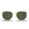 Ray-Ban Gafas de Sol RB3548 919631 Hexagonal Oro/Verde G-15 Unisex