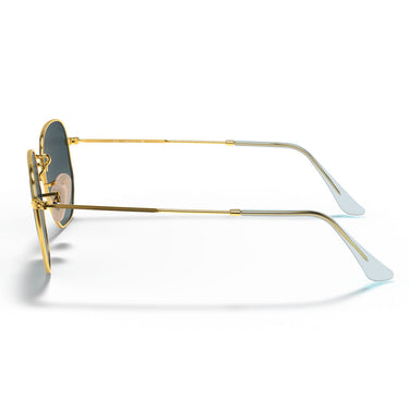 Ray-Ban Occhiali da Sole RB3548N 91233M Hexagonal Oro-Blu Sfumato Unisex 2