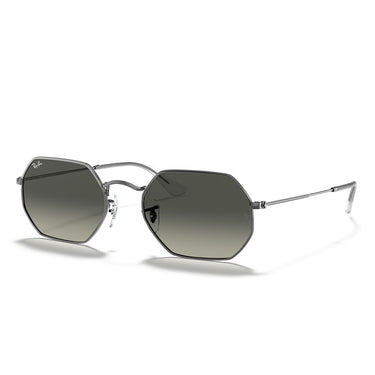 Ray-Ban Okulary Przeciwsłoneczne RB3556N 004/71 Ośmiokątne Gunmetal/Grigio Sfumato Unisex 2