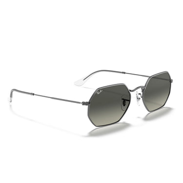 Ray-Ban Okulary Przeciwsłoneczne RB3556N 004/71 Ośmiokątne Gunmetal/Grigio Sfumato Unisex 5