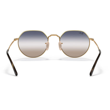 Ray-Ban Okulary Przeciwsłoneczne RB3565 001/GD Jack Złoto/Przezroczysty Niebieski Unisex 4