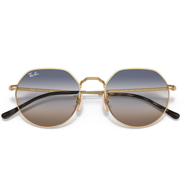 Ray-Ban Okulary Przeciwsłoneczne RB3565 001/GD Jack Złoto/Przezroczysty Niebieski Unisex 6