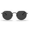 Ray-Ban Okulary Przeciwsłoneczne RB3565 002/48 Jack Czarny/Czarny Unisex Polaryzowane