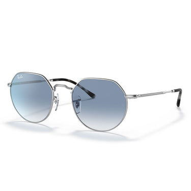 Ray-Ban Okulary Przeciwsłoneczne RB3565 003/3F Jack Srebrny/Niebieski Unisex 1