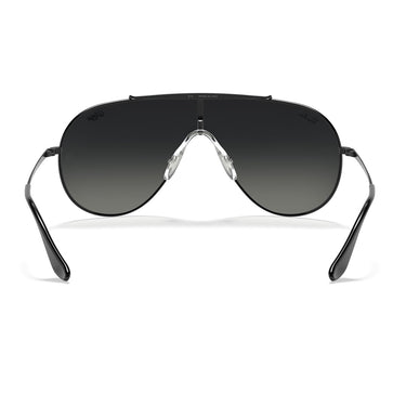 Ray-Ban Sonnenbrille RB3597 002/11 Wings Schwarz/Grau Verlauf Unisex 4