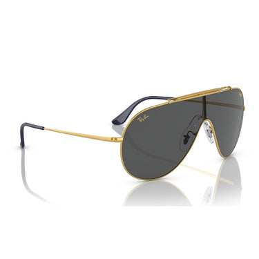 Ray-Ban Occhiali da Sole RB3597 924687 Wings Oro/Grigio Scuro Unisex 4