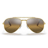 Ray-Ban Gafas de Sol RB3625 9196G5 New Aviator Oro/Marrón Degradado Unisex Polarizadas