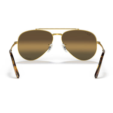 Ray-Ban Okulary Przeciwsłoneczne RB3625 9196G5 New Aviator Złoto/Brąz Gradient Unisex Polaryzowane 4