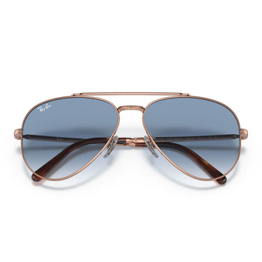 Ray-Ban Okulary Przeciwsłoneczne RB3625 92023F New Aviator Złoto/Niebieski Gradient Unisex 6