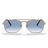 Ray-Ban Sonnenbrille RB3636 92023F New Caravan Gold/Blau Unisex