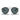 Ray-Ban Occhiali da Sole RB3647N 002 R5 Round Double Bridge Nero Blu Grigio Unisex 