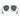 Ray-Ban Occhiali da Sole RB3647N 002 R5 Round Double Bridge Nero Blu Grigio Unisex 4