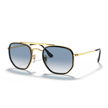 Ray-Ban Okulary Przeciwsłoneczne RB3648M 91673F The Marshall II Złoto/Niebieski Unisex 2