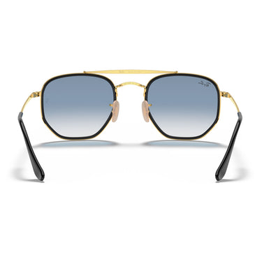 Ray-Ban Okulary Przeciwsłoneczne RB3648M 91673F The Marshall II Złoto/Niebieski Unisex 4
