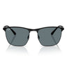 Ray-Ban Occhiali da Sole RB3686 186/3R Nero/Blu Scuro Unisex Polarizzati