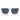 Ray-Ban Occhiali da Sole RB3715M F08580 Scuderia Ferrari Argento/Blu Scuro Unisex