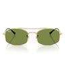 Ray-Ban Gafas de Sol RB3719 001/4E Oro Arista/Verde Unisex