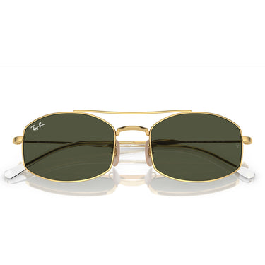 Ray-Ban Sonnenbrille RB3719 001/31 Gold/Grün G-15 Unisex 6