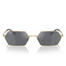 Ray-Ban Okulary Przeciwsłoneczne RB3728 92136V Yevi Kolor Złoto-Ciemny Szary Unisex