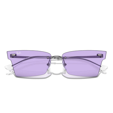 Ray-Ban Okulary Przeciwsłoneczne RB3730 004/1A Xime Srebrny/Fioletowy Unisex 6