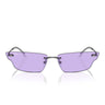 Ray-Ban Sonnenbrille RB3731 004/1A Anh Silber/Lila Unisex