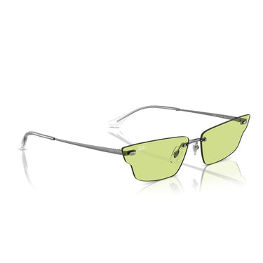 Ray-Ban Gafas de Sol RB3731 004/2 Anh Plata/Verde Unisex