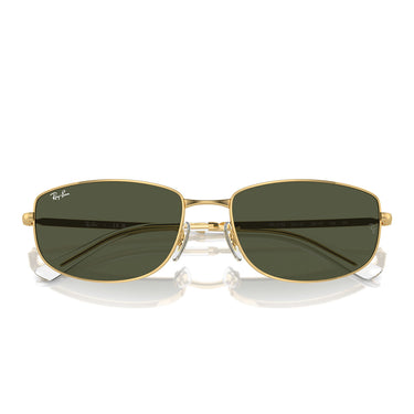 Ray-Ban Okulary Przeciwsłoneczne RB3732 001/31 Złoto/Zielony Unisex 6
