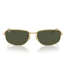 Ray-Ban Okulary Przeciwsłoneczne RB3732 001/31 Złoto/Zielony Unisex