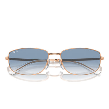 Ray-Ban Okulary Przeciwsłoneczne RB3732 92023F Złoto/Niebieski Unisex 6