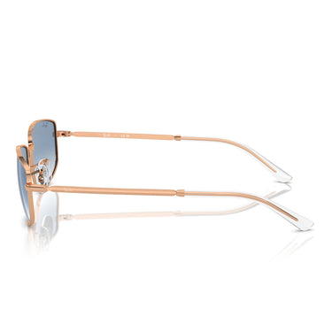 Ray-Ban Okulary Przeciwsłoneczne RB3732 92023F Złoto/Niebieski Unisex 3
