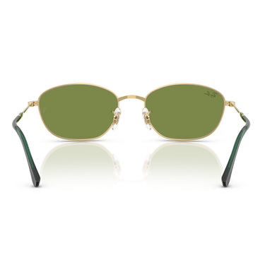 Ray-Ban Okulary Przeciwsłoneczne RB3749 001/4E Złoto Arista/Zielony Unisex 3