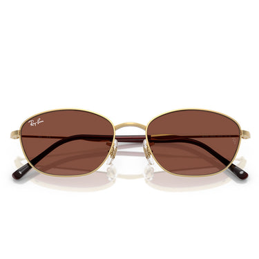 Ray-Ban Okulary Przeciwsłoneczne RB3749 001/C5 Złoto Arista/Czerwony Unisex 5