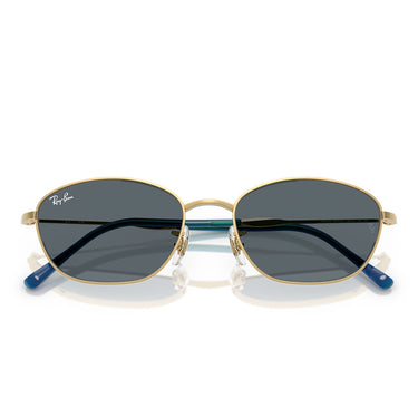Ray-Ban Okulary Przeciwsłoneczne RB3749 9278R5 Złoto Arista/Niebieski Unisex 5