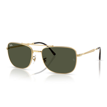 Ray-Ban Gafas de Sol RB3755 001/31 Oro/Verde Unisex 2