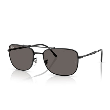Ray-Ban Gafas de Sol RB3755 002/B1 Negro/Gris Oscuro Unisex 2