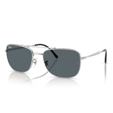 Ray-Ban Gafas de Sol RB3755 003/R5 Plata/Azul Unisex 1