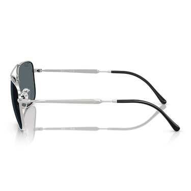 Ray-Ban Gafas de Sol RB3755 003/R5 Plata/Azul Unisex 2