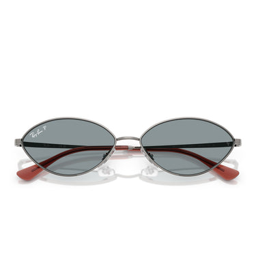 Ray-Ban Okulary Przeciwsłoneczne RB3757 004/2V Kai Srebrny/Niebieski Unisex Polaryzowane