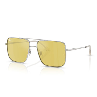 Ray-Ban Sonnenbrille RB3758 003/6D Ari Silber/Gelb Unisex 2
