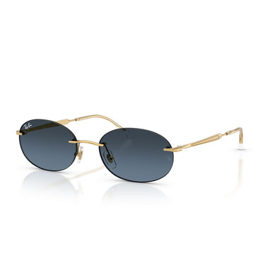 Ray-Ban Okulary Przeciwsłoneczne RB3767 001 4C Złoto Arista Niebieski Gradient Ciemnoszary Unisex 2
