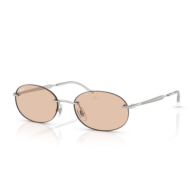 Ray-Ban Occhiali da Sole RB3767 003 MG Argento Ambra Unisex Fotocromatici  3