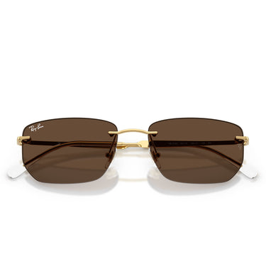 Ray-Ban Okulary Przeciwsłoneczne RB3768 001/73 Złoty Arista/Ciemnobrązowe Unisex