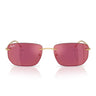Ray-Ban Okulary Przeciwsłoneczne RB3768 001/D0 Złoto Arista/Ciemny Fiolet Czerwony Lustro Unisex