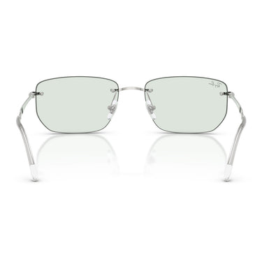 Ray-Ban Occhiali da Sole RB3768 003 M1 Argento Smeraldo Unisex Fotocromatici 5